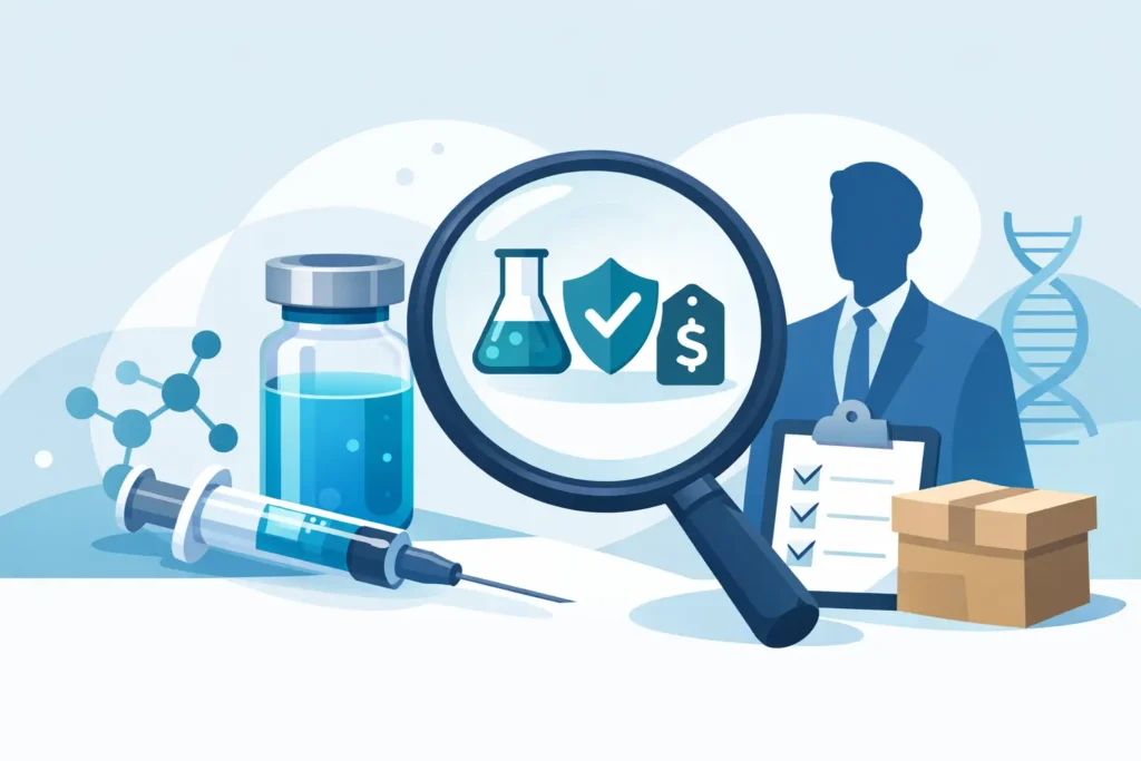 ACE 031 Peptide for Sale: What to Check