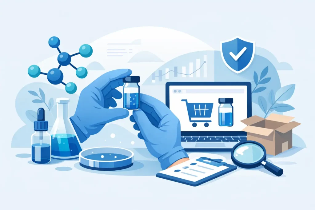 Best Peptide Suppliers Online: What to Check